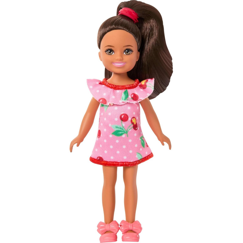 Barbie Chelsea Core Docka Körsbärsklänning - 2