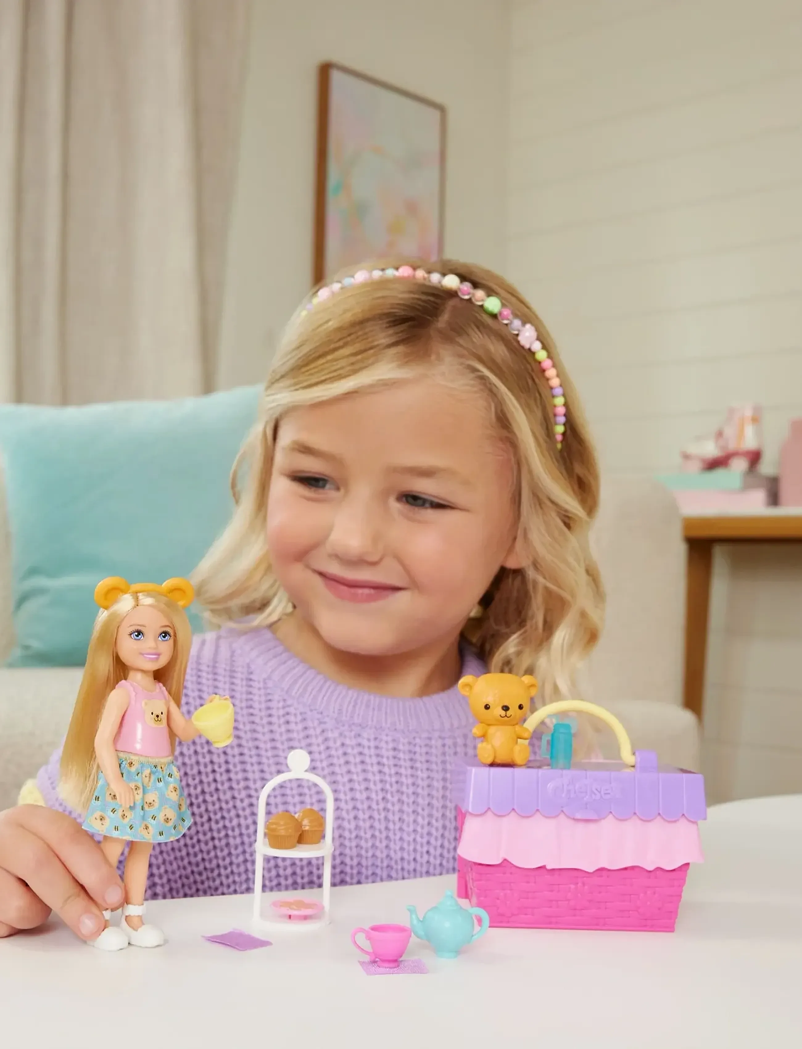Barbie Chelsea Tea Party Picnic - 3