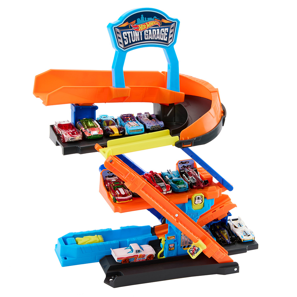 Hot Wheels City Transforming Stunt Garage - 2