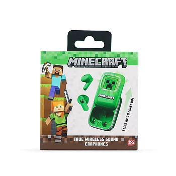 Minecraft In-Ear Hörlurar TWS Slide med LED