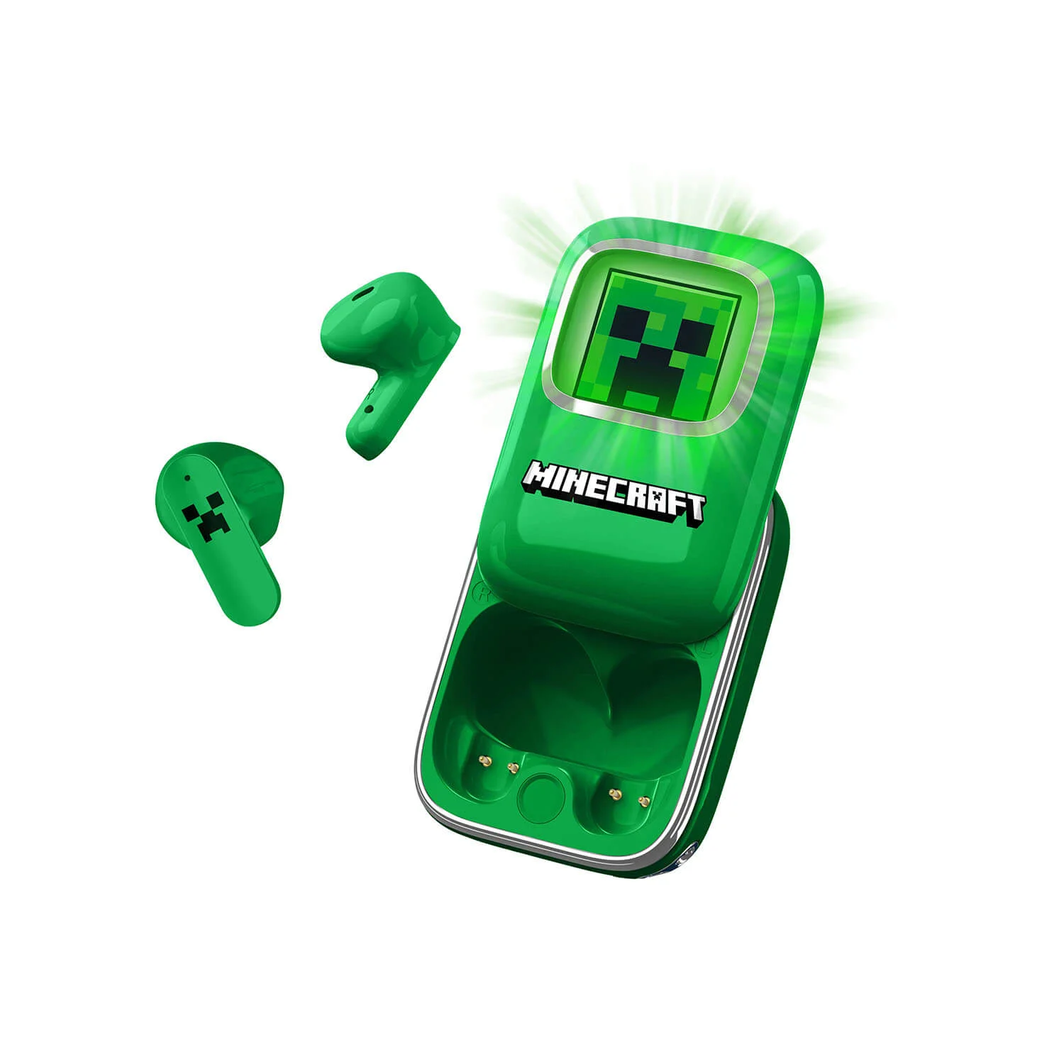 Minecraft In-Ear Hörlurar TWS Slide med LED - 5