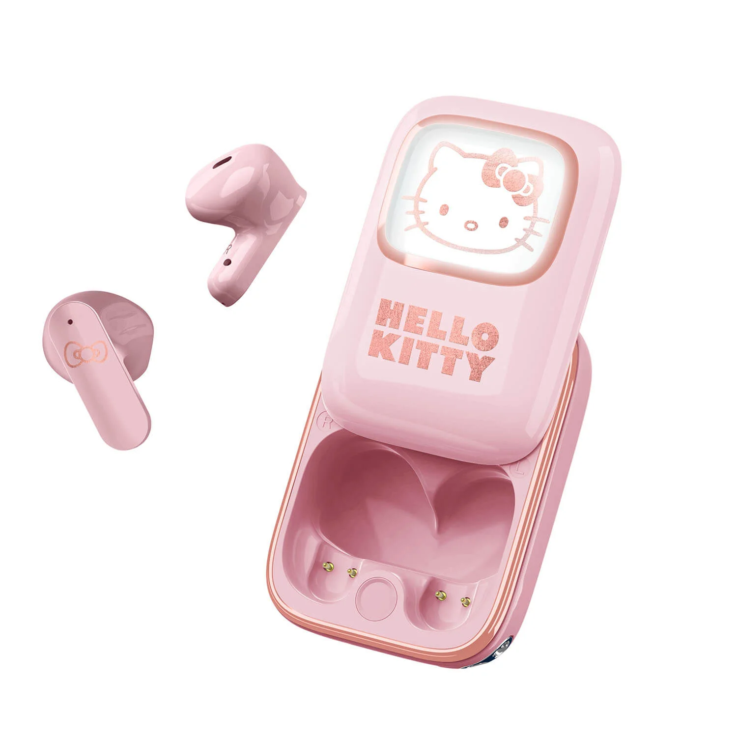 Hello Kitty In-Ear Hörlurar TWS Slide m/ LED - 3