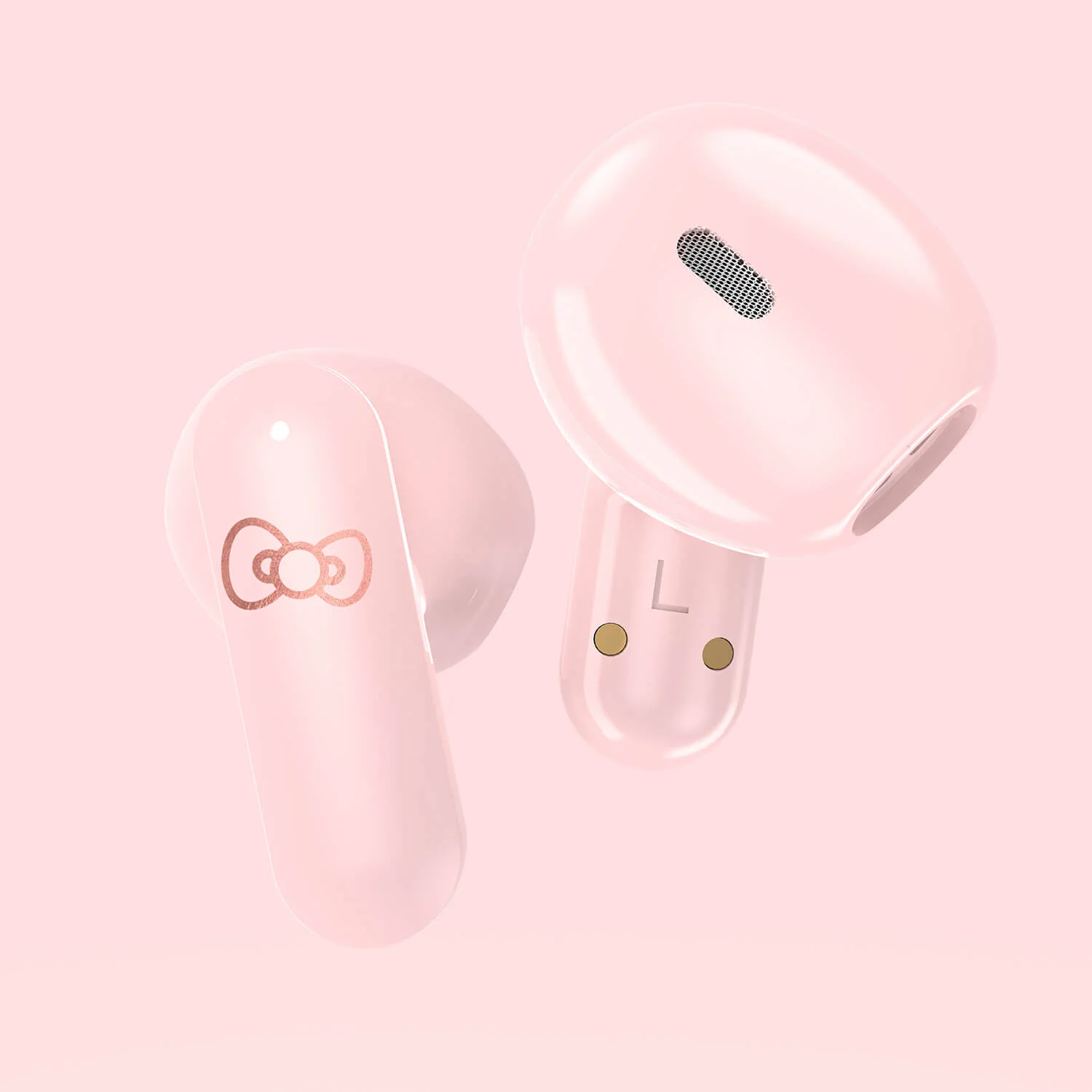 Hello Kitty In-Ear Hörlurar TWS Slide m/ LED - 4