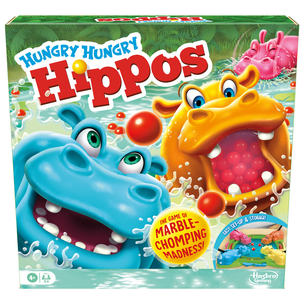 HASBRO Hungry Hungry Hippos