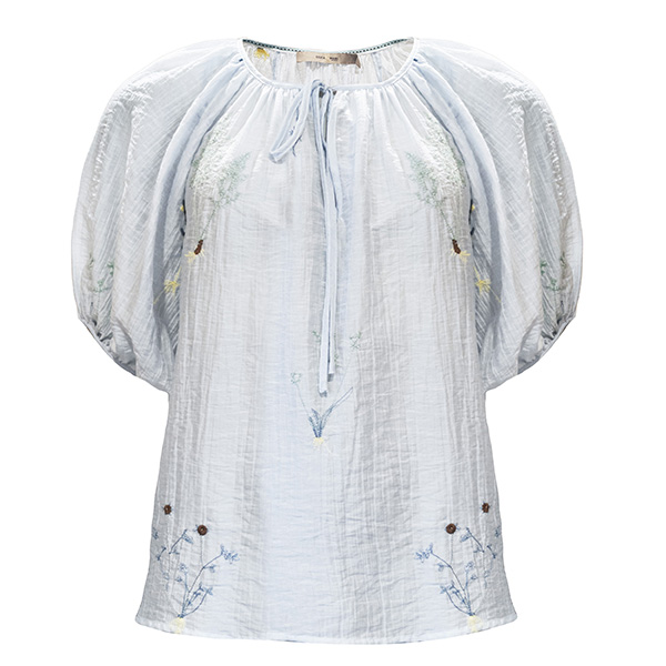Costamani - Louisa Blouse Blue Flower - 5