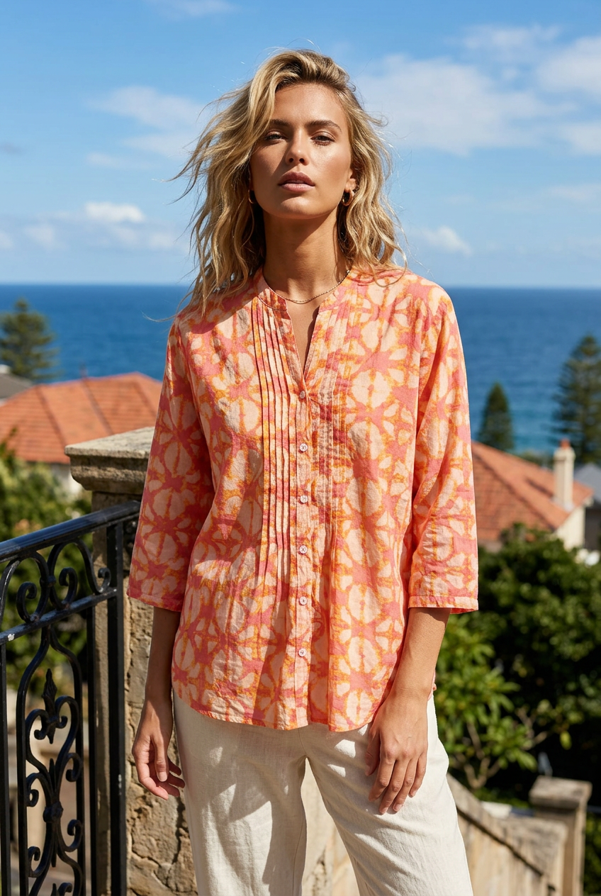 Delta Blouse - ShyRed - Gossip