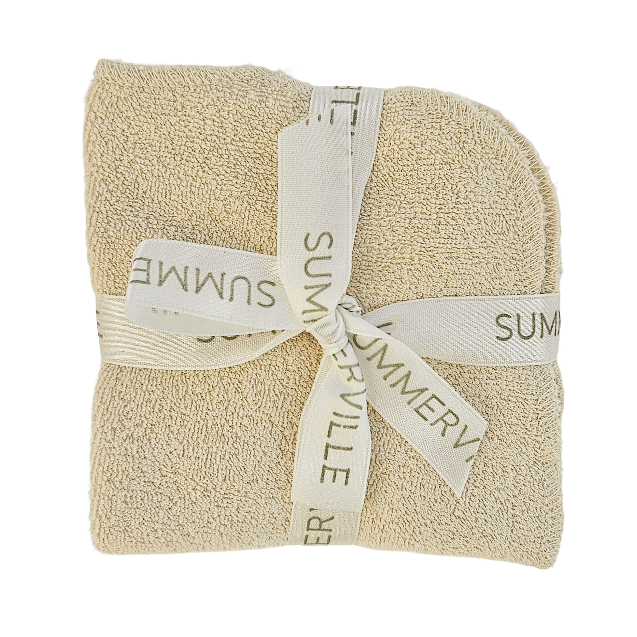  Summerville Organic - Tvättlappar 5-pack sandshell GOTS - 4