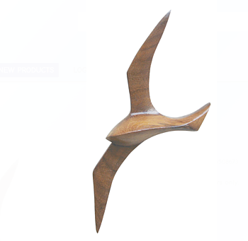 Flygande mås trä  21 cm  5st/fp