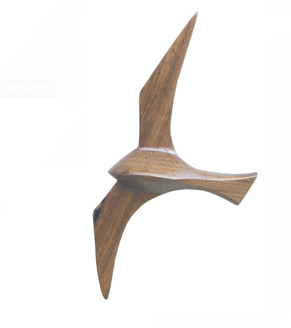 Flygande mås trä  17,5 cm  5st/fp