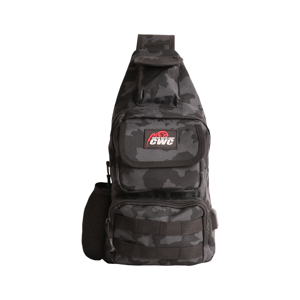 The CWC Sling Bag is the ultimate street fishing bag, designed to meet the needs of the modern angler.