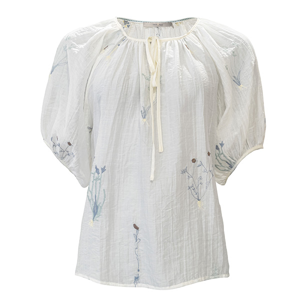 Costamani - Louisa Blouse White Flower