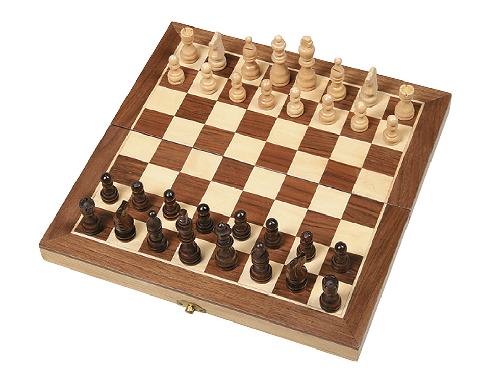 Schackspel i låda - 2