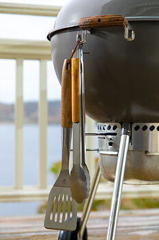 Grillverktyg 2 delar – Grilltång & Stekspade | Rostfritt Stål & Trähandtag | Orrefors Outdoor