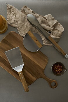 Hamburger Set – Grillset 3 delar | Tång, Stekspade & Smashverktyg | Orrefors Outdoor