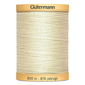 Sytråd Gütermann bomull 800m beige