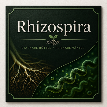 Rhizospira - Mikrobiell biokolbooster för rotstart