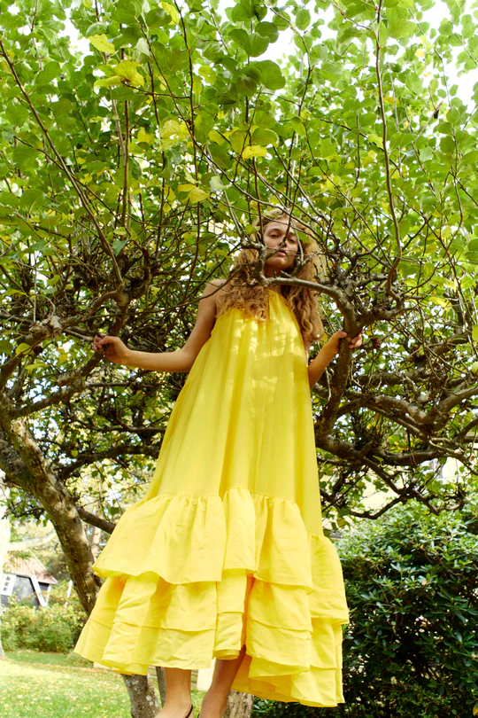 CHP Muse Molly Dress in Yellow - 2