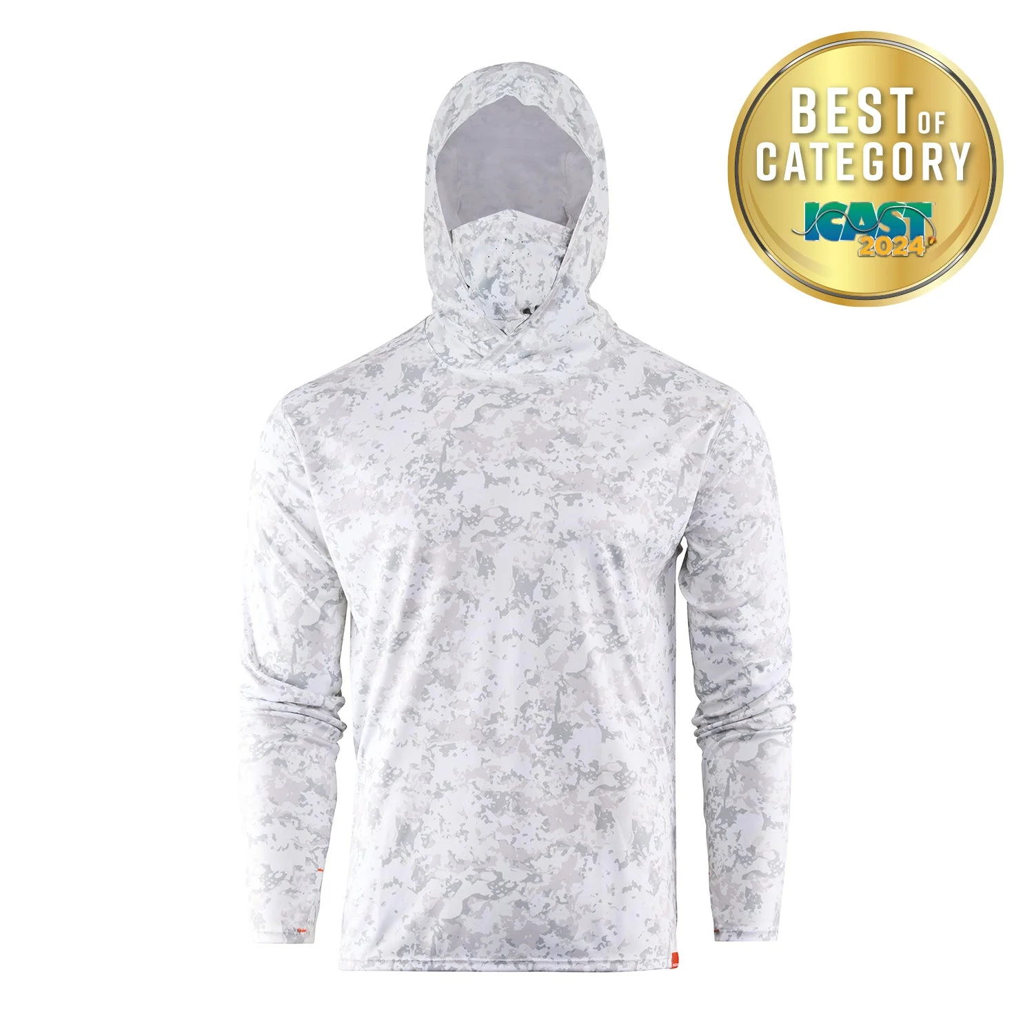Grundéns Tough Sun Masked Hoodie UPF50 - Squall Camo