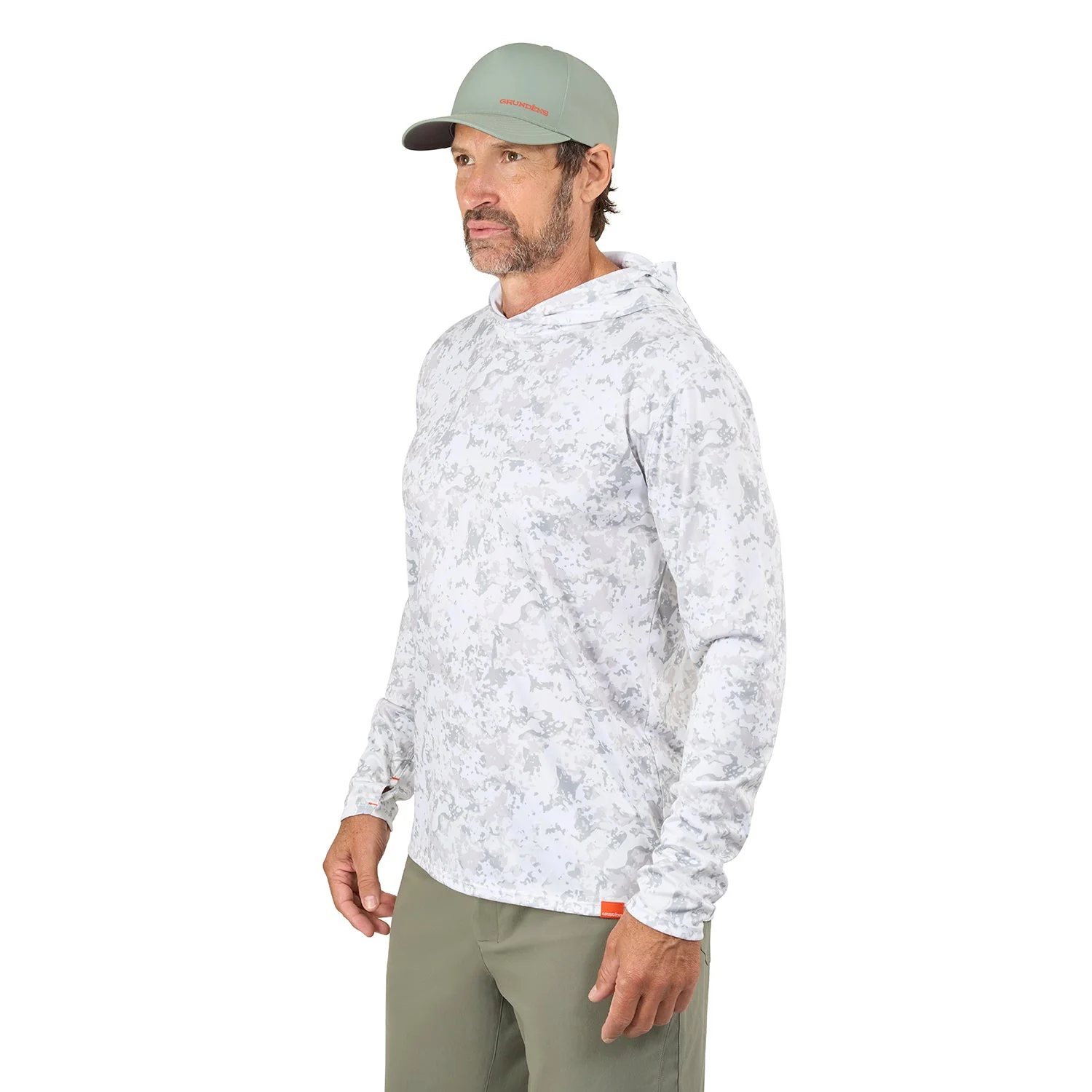 Grundéns Tough Sun Masked Hoodie UPF50 - Squall Camo - 2