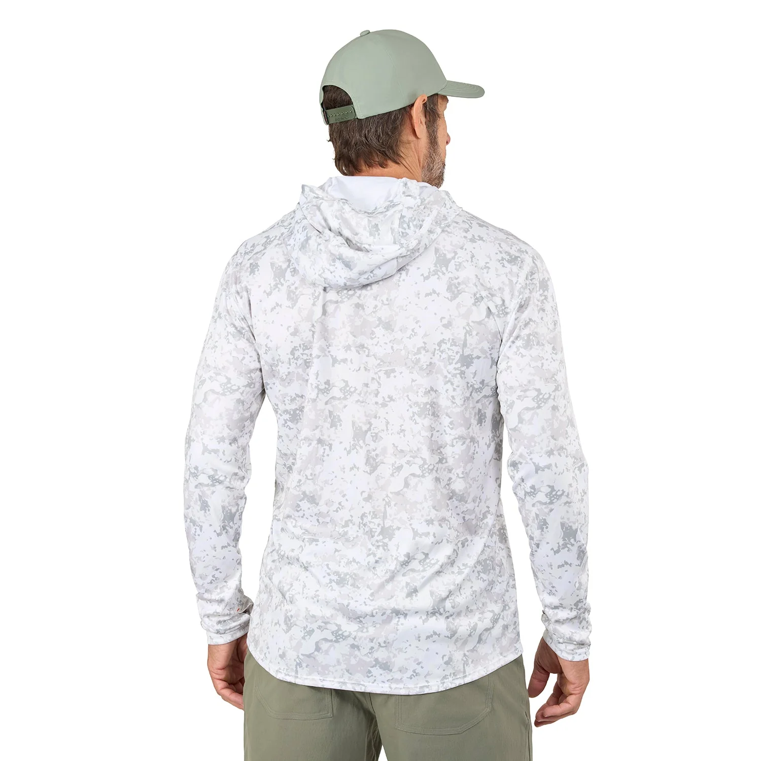 Grundéns Tough Sun Masked Hoodie UPF50 - Squall Camo - 3