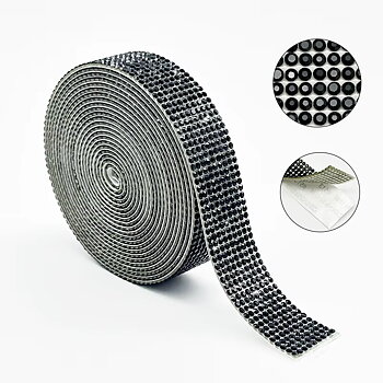 SPARKLING STRASSBAND - Svart