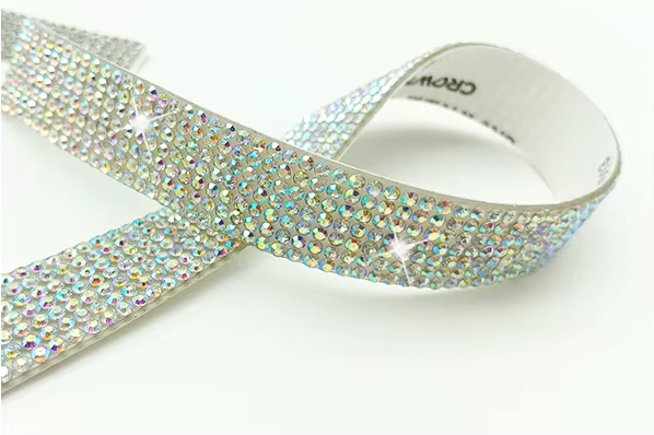 SPARKLING STRASSBAND - Crystal AB - 3