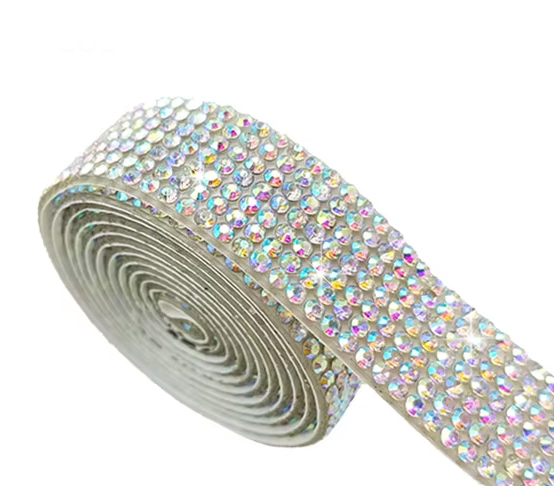 SPARKLING STRASSBAND - Crystal AB - 2