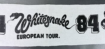 WHITESNAKE - Tour scarf 1984