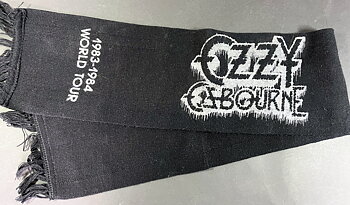  OZZY OSBOURNE - Tour scarf 1983