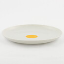 Wolf Karnagel (Punktal 1969) Minimalist Plate with Circular Yellow Center 16 cm  [Sample Images]