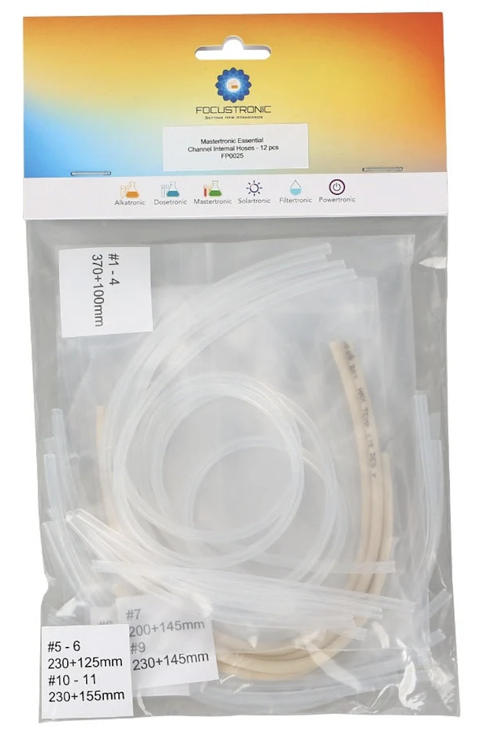 Mastertronic Essential channel internal hoses - Företagsakvarium