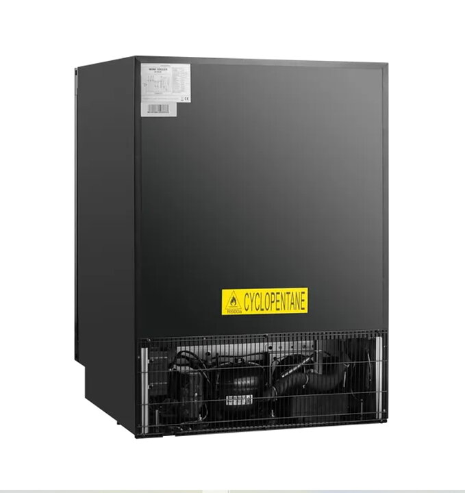 Vinkyl WC361BE, 1 zon 36 flaskor