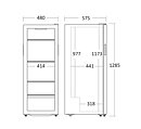 Vinkyl WC105BG, 1 zon, 105 flaskor