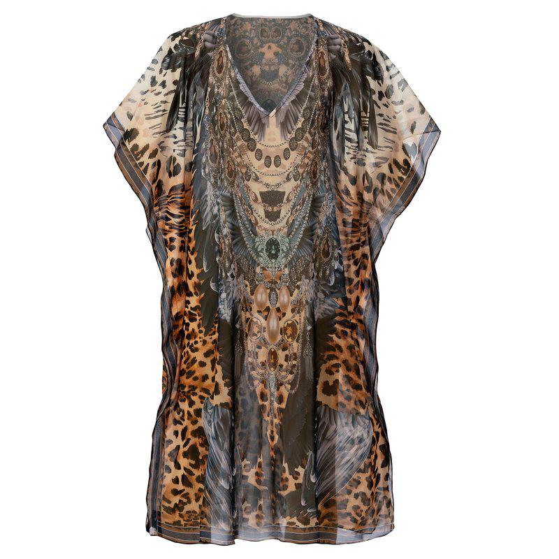 Trofé - Mönstrad Kaftan One Size