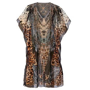 Trofé - Mönstrad Kaftan One Size