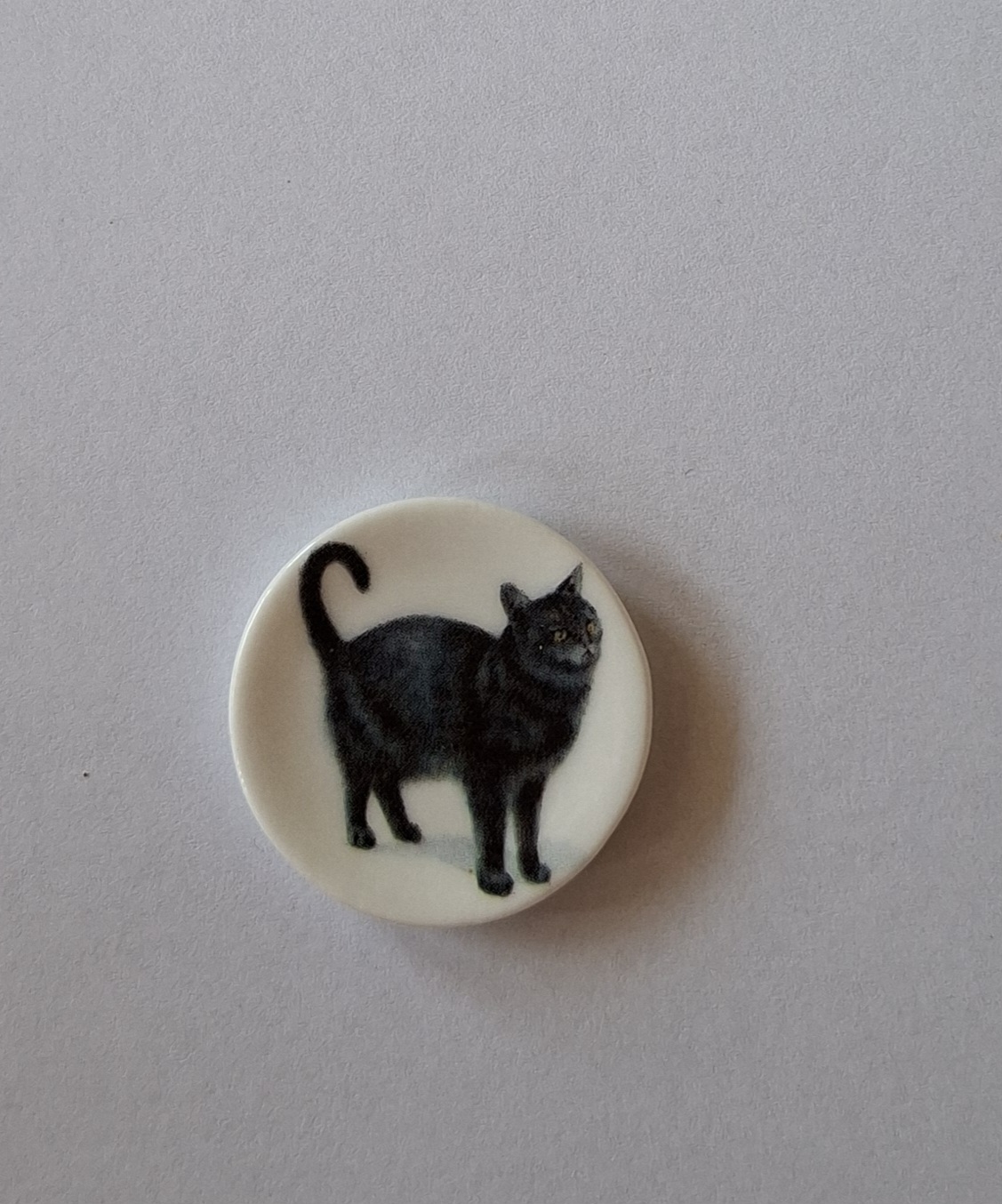 Tallrik med kattmotiv - välj  - 2