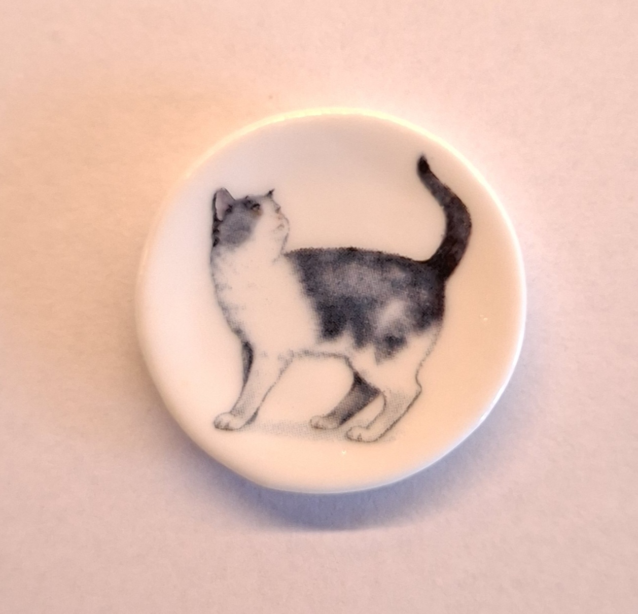 Tallrik med kattmotiv - välj  - 4