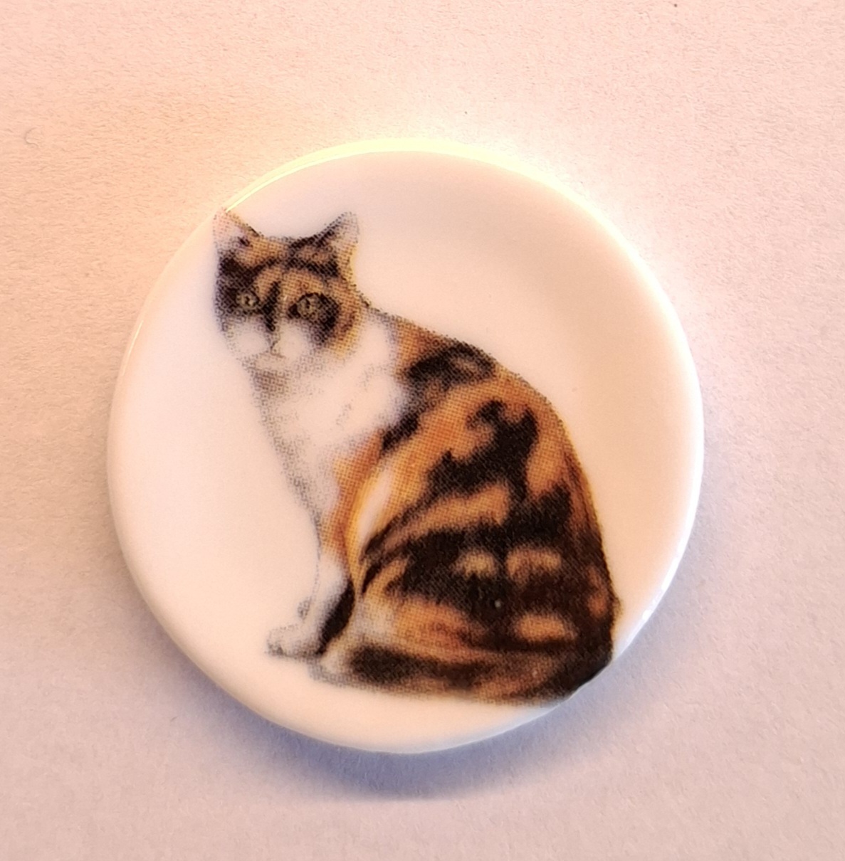 Tallrik med kattmotiv - välj  - 3