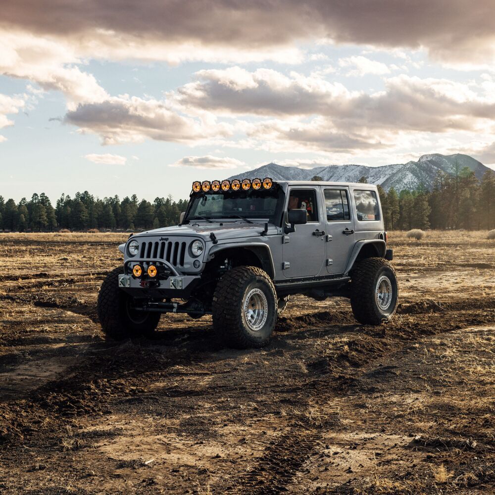 KC HiLites Gravity® Titan®overhead Light Bar - Jeep JK - 4