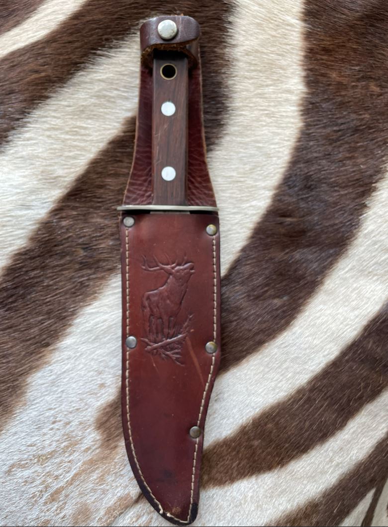 Mindre och behändig - Vintage Bowie Knife   - 4