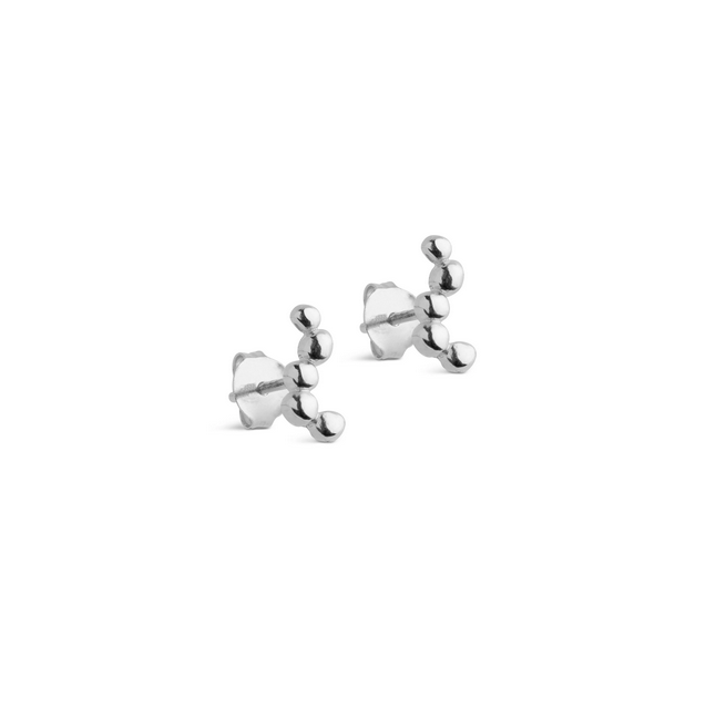 Nara Långa Studs - Silver