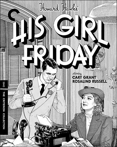 His Girl Friday - Criterion Collection (BLU-RAY 4K ULTRA HD + BLU-RAY)