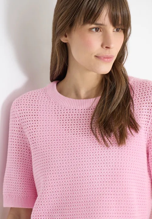 Structured Roundneck - Stl. XL - Cecil