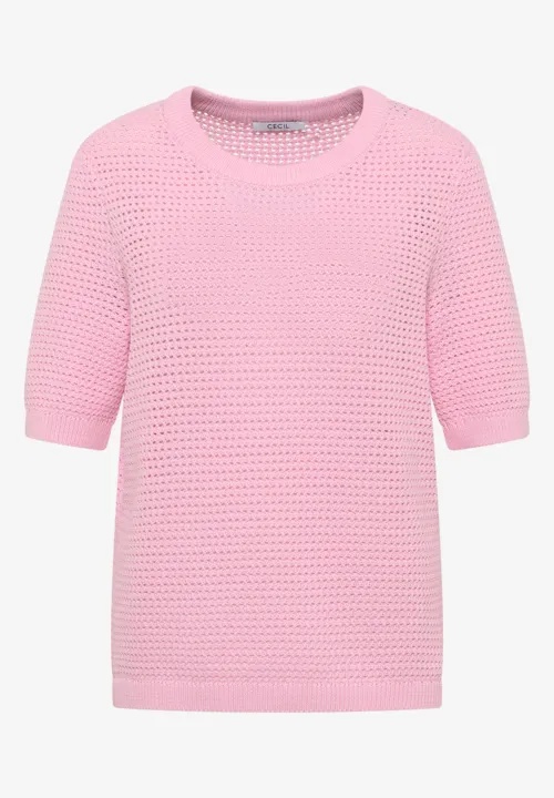 Structured Roundneck - Stl. XL - Cecil - 5