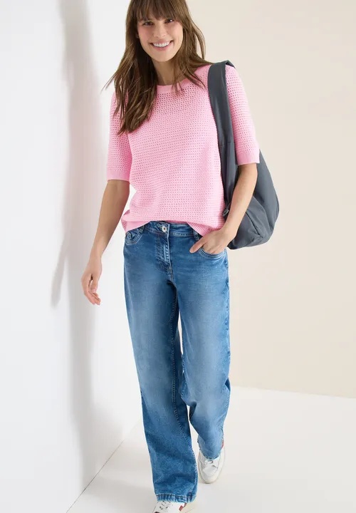 Structured Roundneck - Stl. XL - Cecil - 4
