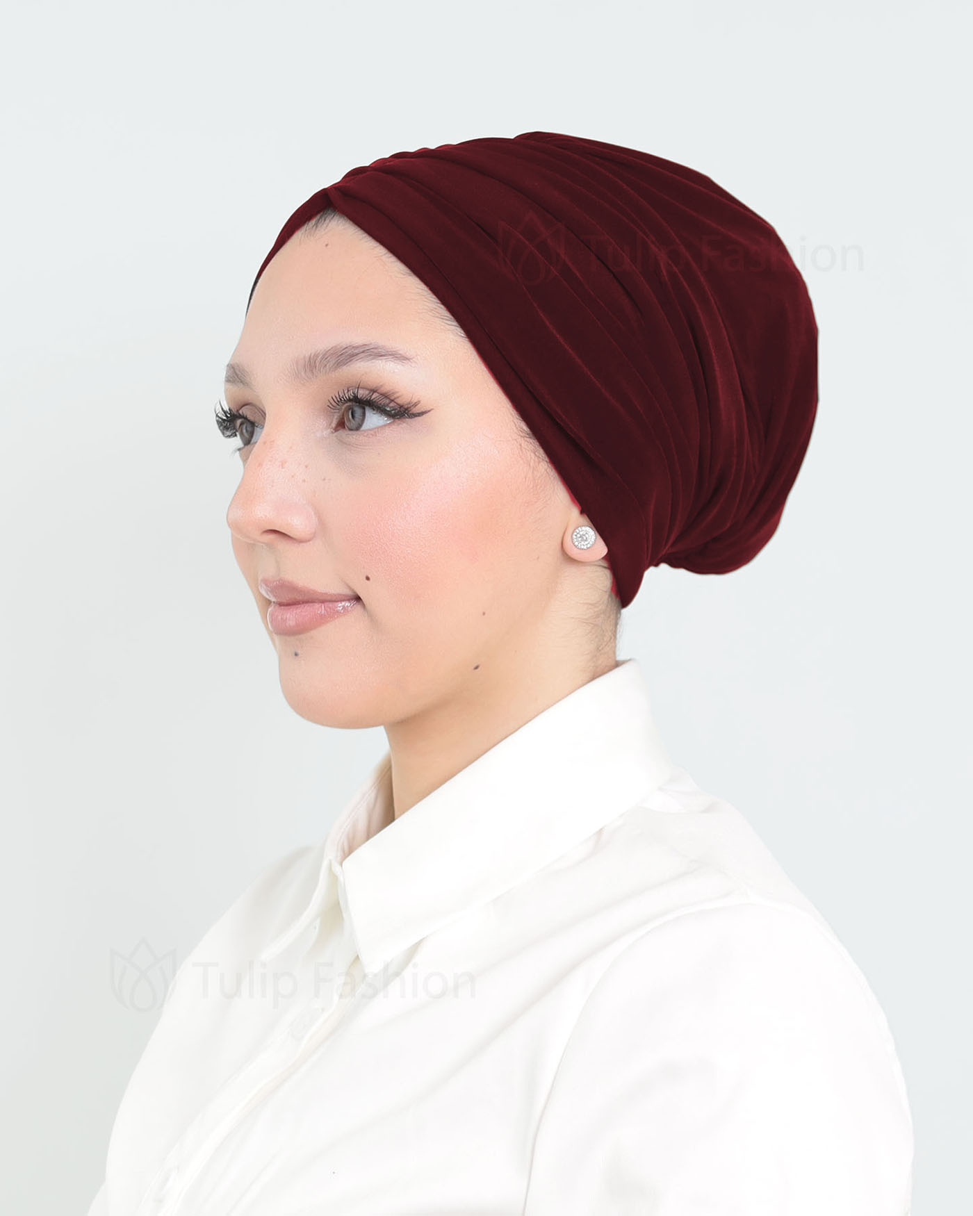 Turban - Lotus - Maroon