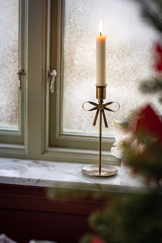Ljusstake / Rosett