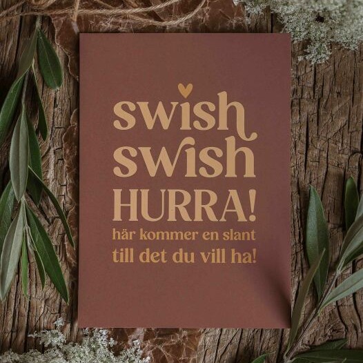 Kort swish swish hurra!