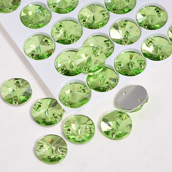 RIVOLI - Light Peridot 12 mm