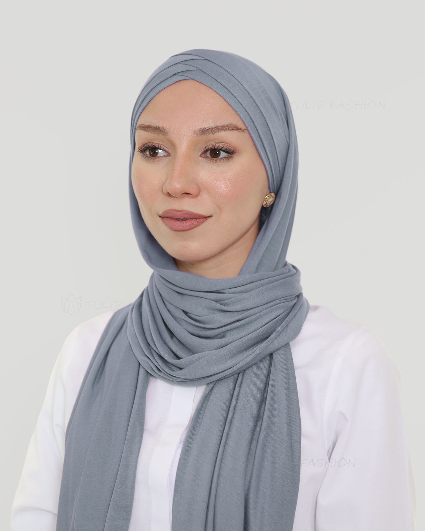 Hijab - Instant Jersey Cross - Gray